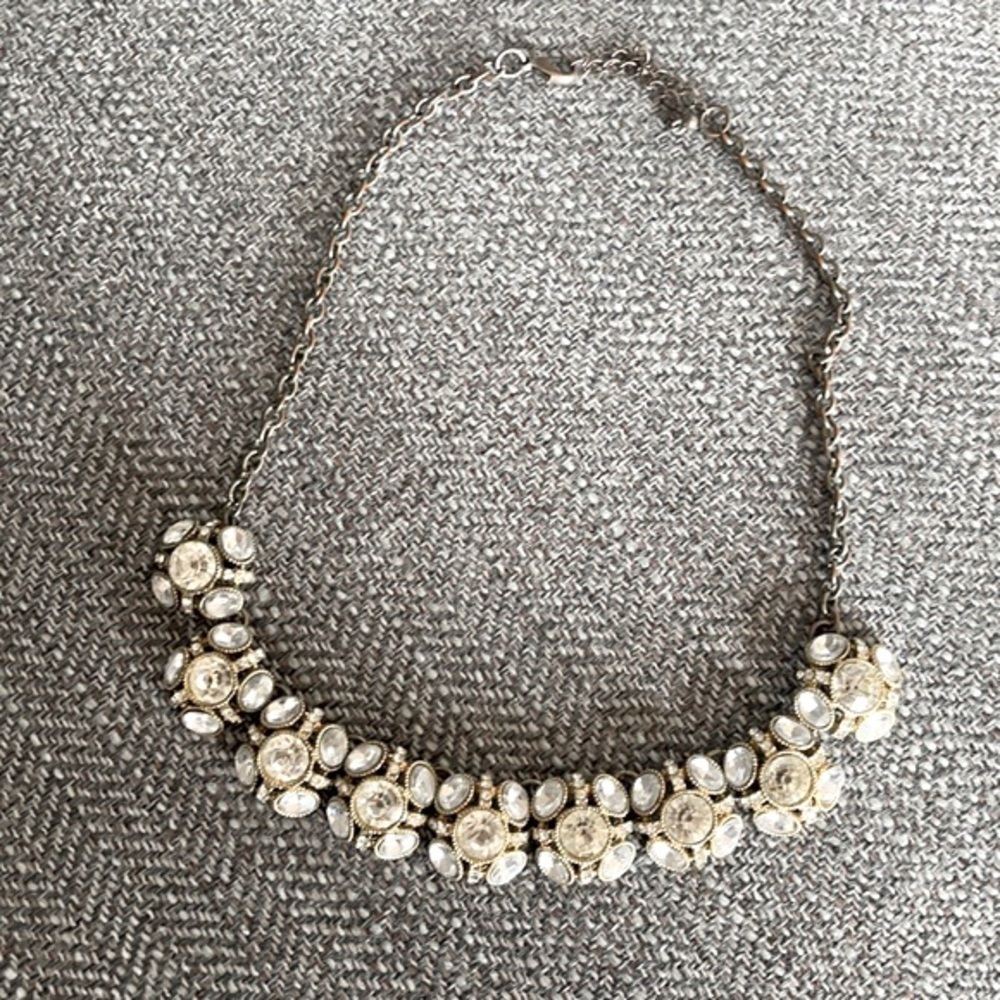 Francesca’s Collection Diamond Statement Necklace